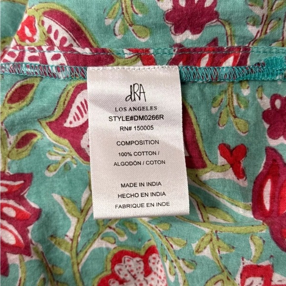 NWT Anthropologie Maisie Floral Kaftan Dress size Large - Picture 4 of 7